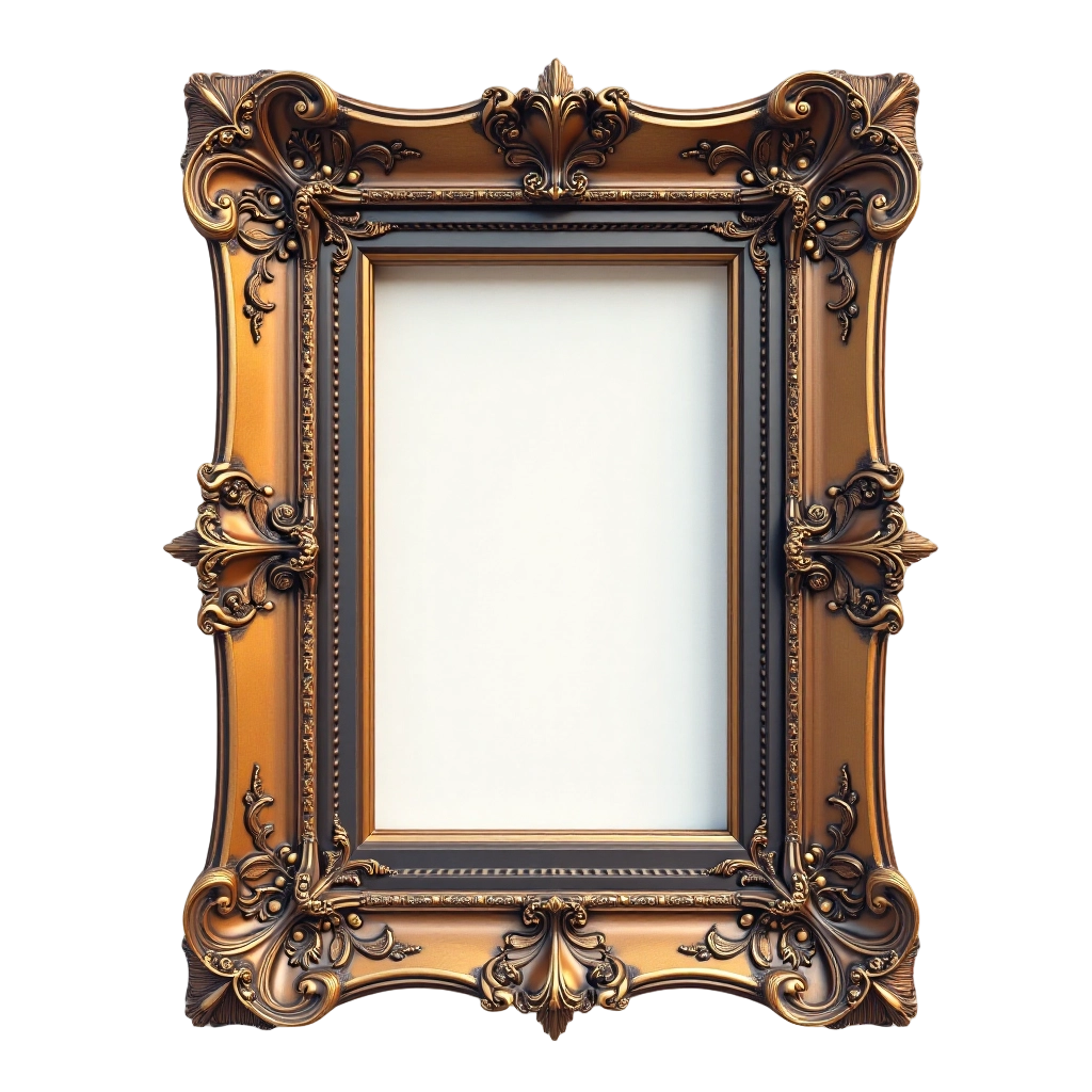 Elegant Baroque Frame